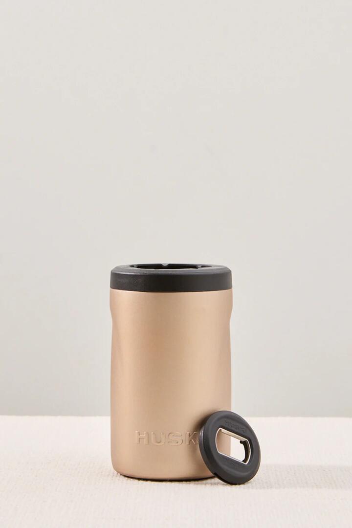 Image of Water Bottles. Product name - Champagne Beer Cooler in Champagne colour by brand - Huski