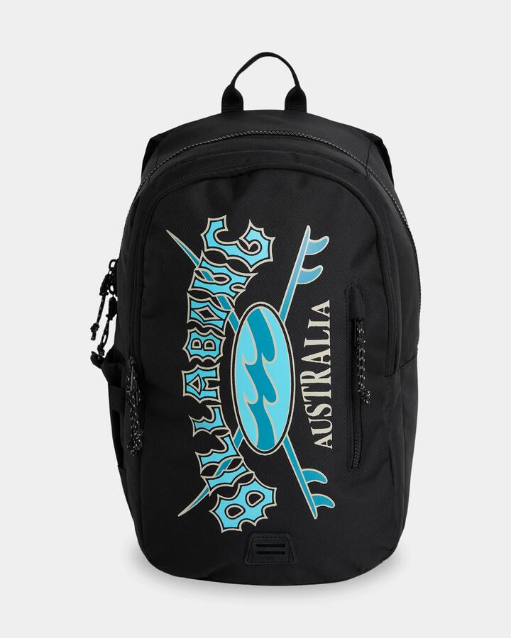 Image of Bags. Product name - Billabong Norfolk Backpack Black in Black colour by brand - Billabong