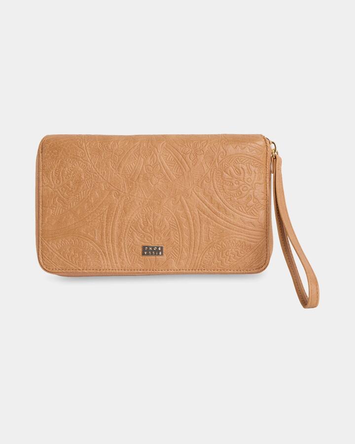 Image of Wallets & Money Clips. Product name - Billabong Womens Tropical Rhapsody Wallet Tan in Tan colour by brand - Billabong