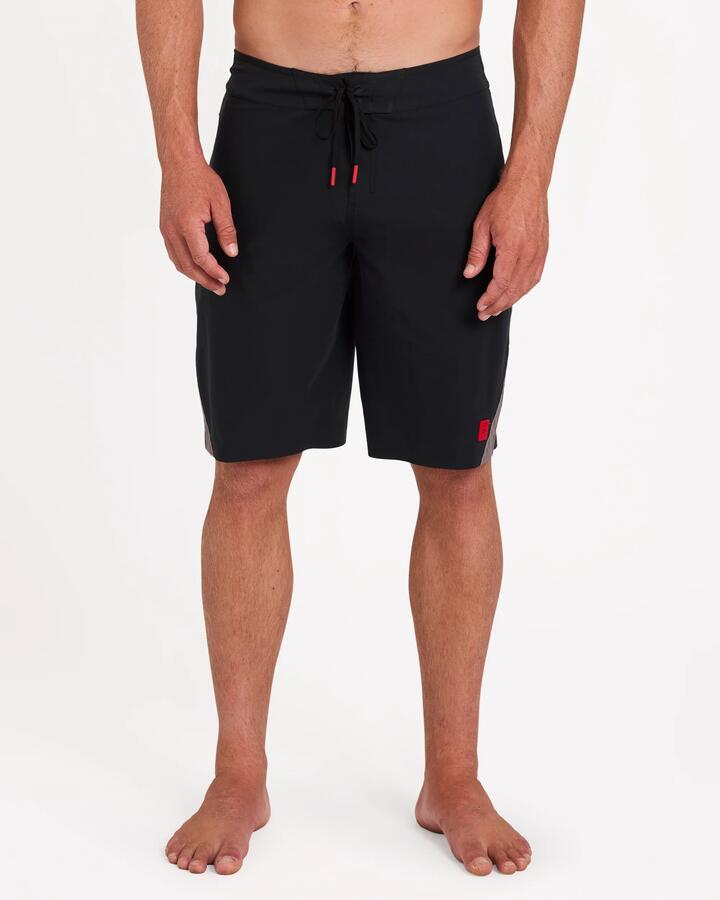 Image of Swimwear. Product name - Billabong Mens Strike Mission Pro 21" Boardshorts Black in Black colour by brand - Billabong