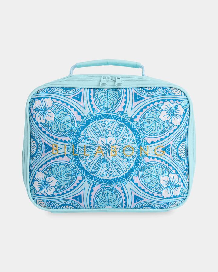 Image of Slippers. Product name - Billabong Womens Tropical Rhapsody Lunch Box Saltwater Slide in Saltwater Slide colour by brand - Billabong