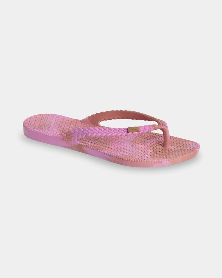 Image of Sandals. Product name - Billabong Womens Summer Dazed Marble Thongs Party Pink in Party Pink colour by brand - Billabong