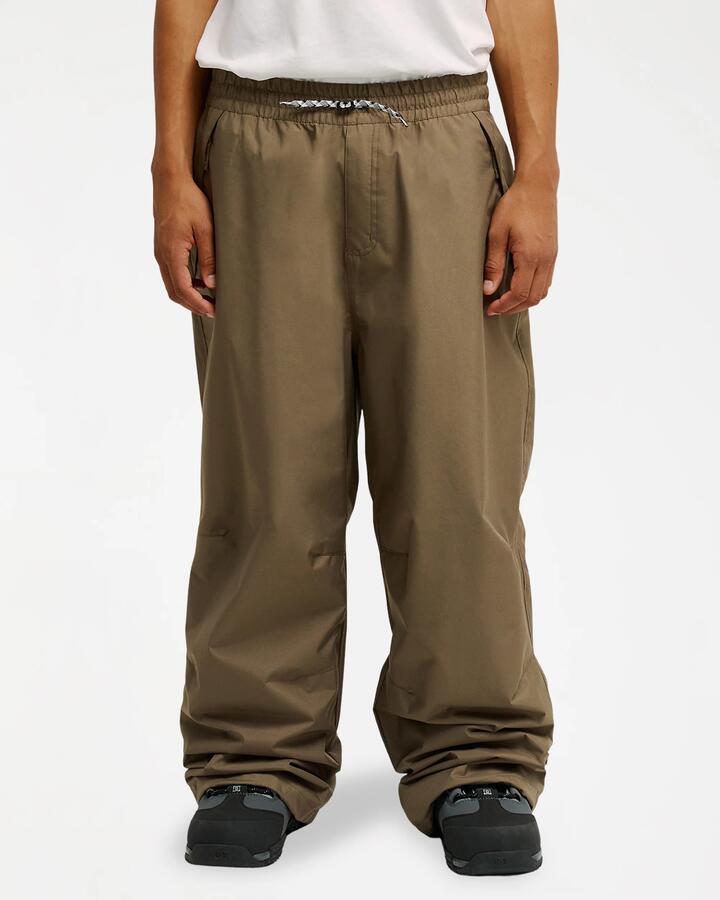 Image of Shoes. Product name - DC Shoes Mens Trackstar 10K Snow Pants Morel in Morel colour by brand - DC Shoes