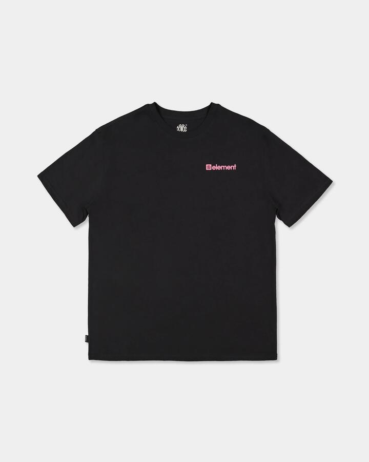 Image of T-Shirts. Product name - Element Mens Joint T-Shirt Off Black in Off Black colour by brand - Element