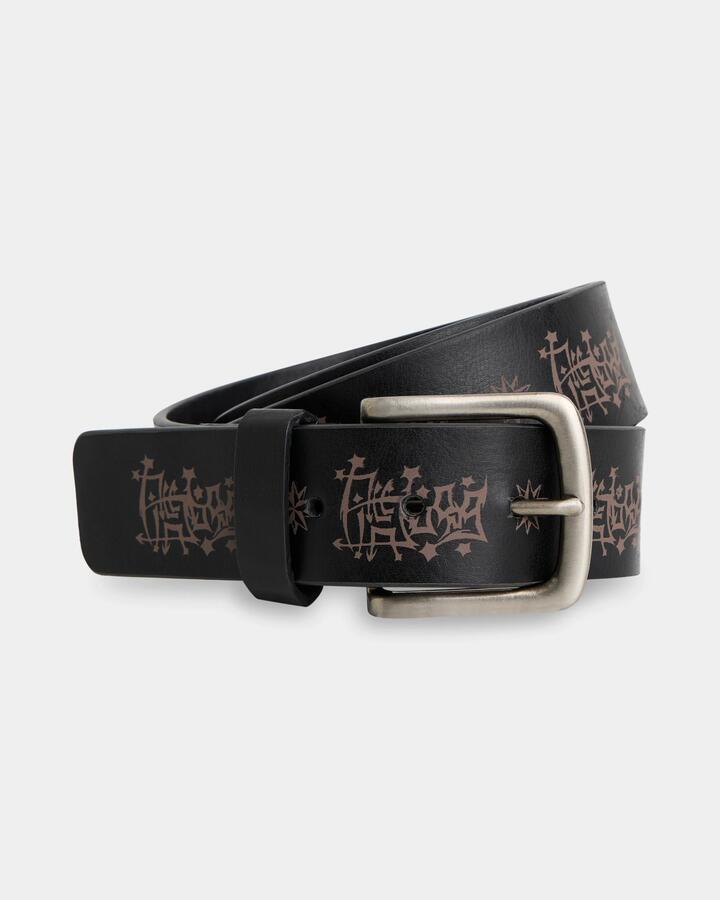 Image of Belts. Product name - Billabong Mens Creed Belt Black in Black colour by brand - Billabong