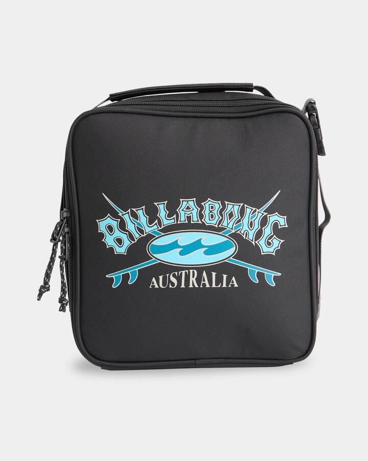 Image of Accessories. Product name - Billabong Mens All Day Lunch Box Black in Black colour by brand - Billabong