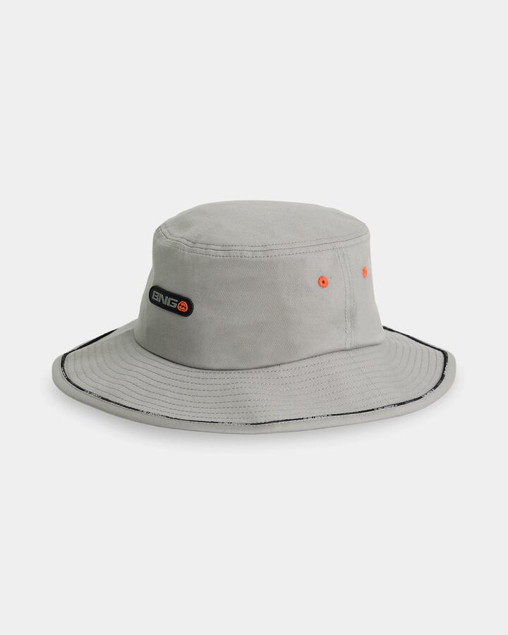 Image of Accessories. Product name - Billabong Boys 8-16 Boys Spec Boonie Ash in Ash colour by brand - Billabong