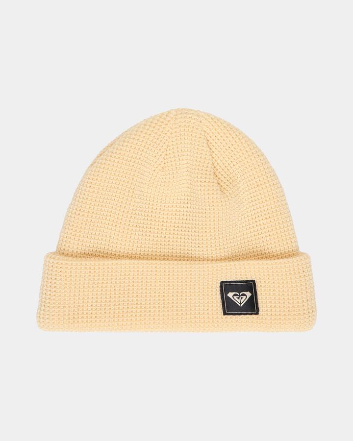 Image of Hats. Product name - Roxy Womens Winter Spark Beanie Biscotti in Biscotti colour by brand - Roxy