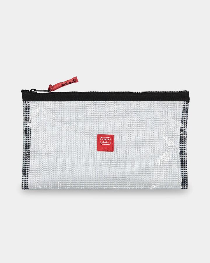 Image of Accessories. Product name - Billabong Strike Mission Accessories Case Clear in Clear colour by brand - Billabong