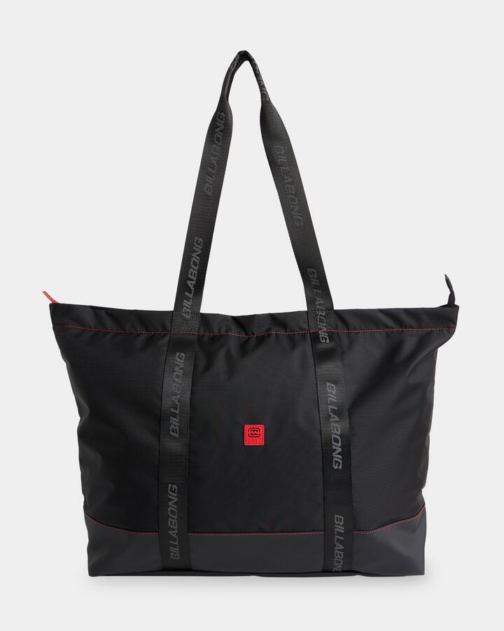 Image of Bags. Product name - Billabong Strike Mission Tote Bag Black in Black colour by brand - Billabong