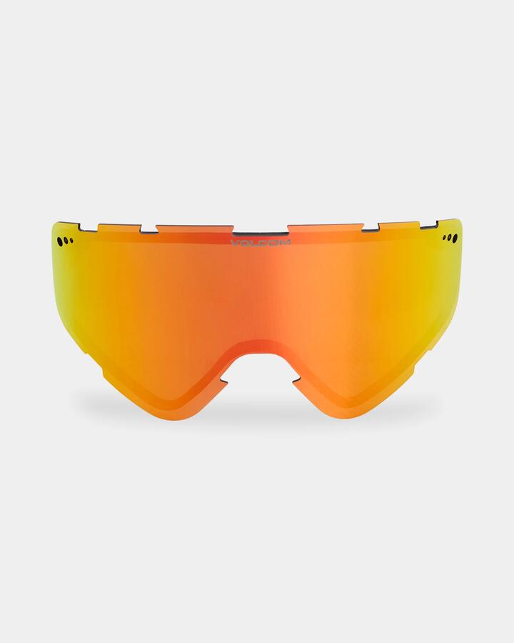 Image of Accessories. Product name - Volcom Attunga Spare Goggle Lense Red Chrome in Red Chrome colour by brand - Volcom