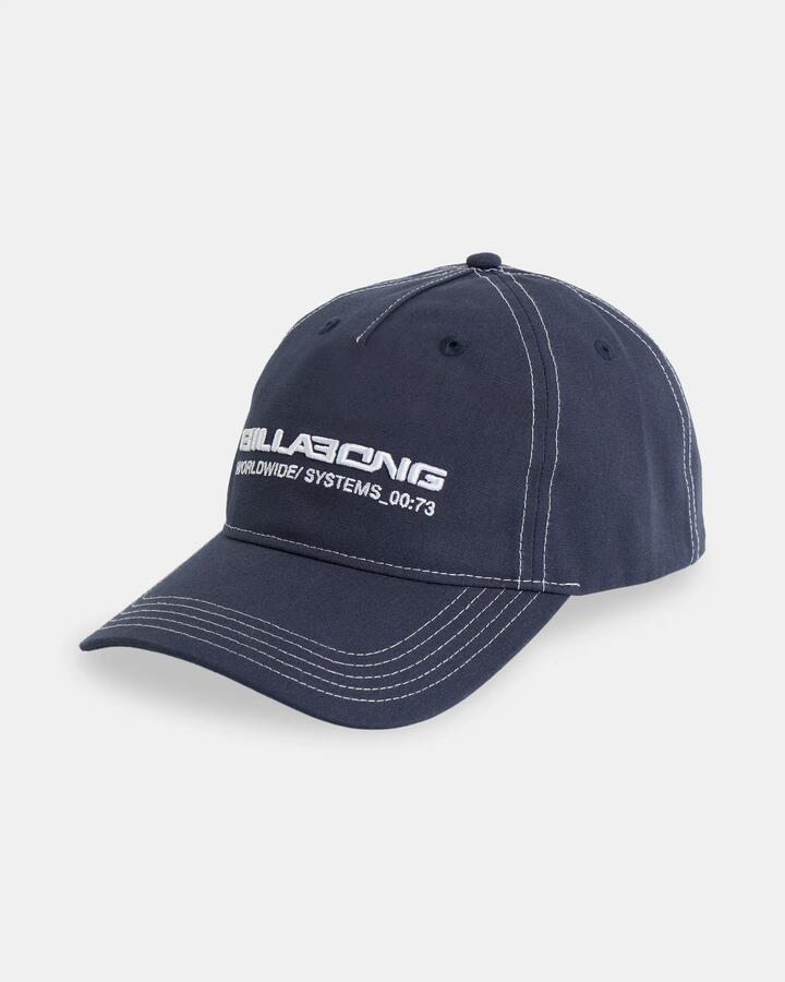 Image of Blankets. Product name - Billabong Boys 8-16 Boys Spec Throw Cap Dusty Indigo in Dusty Indigo colour by brand - Billabong