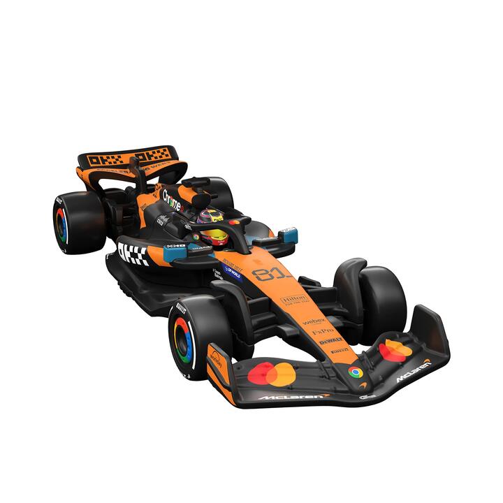 Image of Toy Cars. Product name - Hot Wheels Premium Collectible McLaren Formula 1® Team Car Oscar Piastri in colour by brand - Hot Wheels