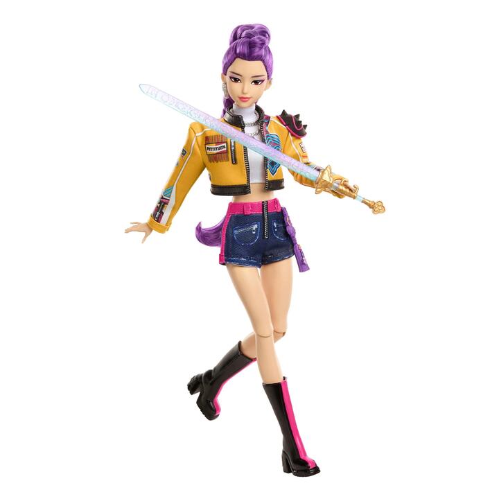 Image of Dolls. Product name - Mattel Creations KPop Demon Hunters Rumi Fashion Doll in colour by brand - Mattel Creations