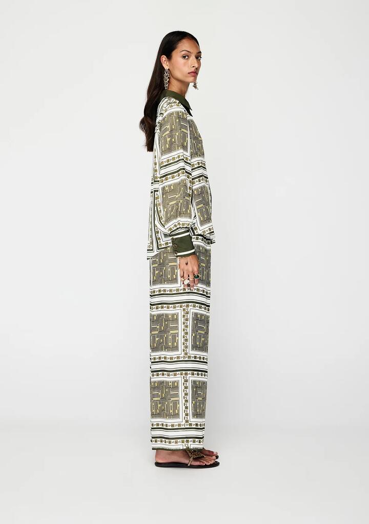Image of Blouses. Productname: Leyla Blouse | MOS The Label in Leyla Print colour by brand - MOS The Label