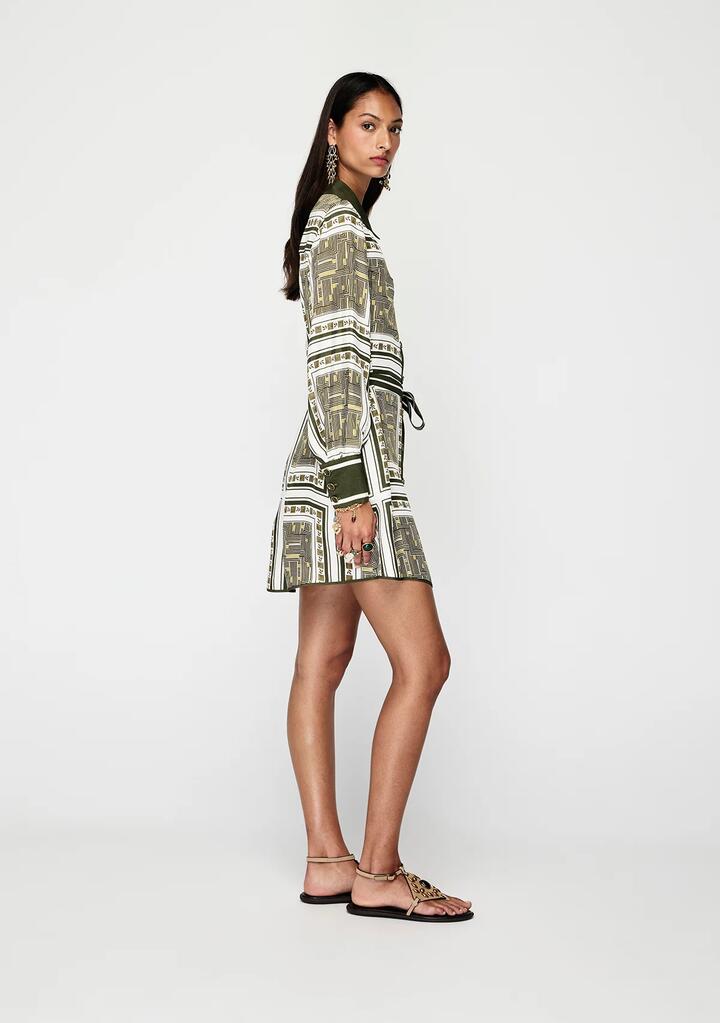 Image of Dresses. Productname: Leyla Mini Dress | MOS The Label in Leyla Print colour by brand - MOS The Label