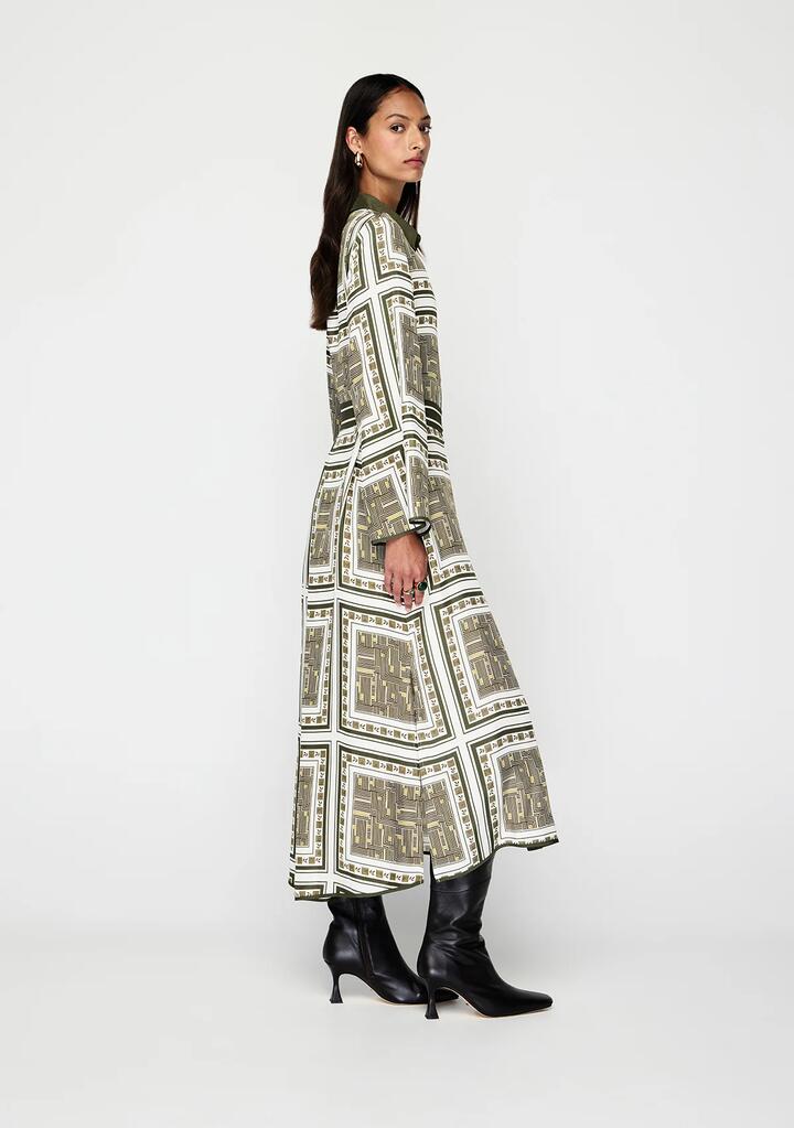 Image of Dresses. Productname: Leyla Midi Dress | MOS The Label in Leyla Print colour by brand - MOS The Label
