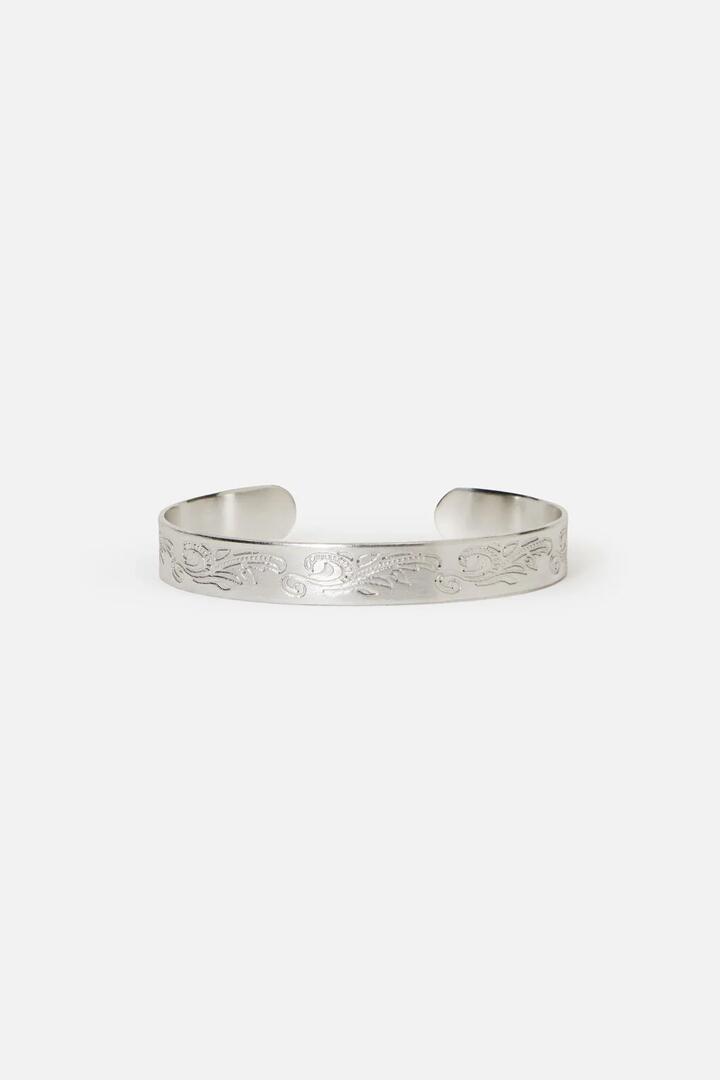 Image of Bracelets. Productname: Etched Bracelet in Silver colour by brand - Princess Highway