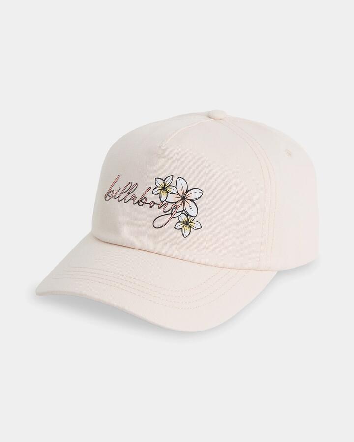 Image of Hats. Product name - Billabong Girls 6-16 Dream Petal Cap Salt Crystal in Salt Crystal colour by brand - Billabong