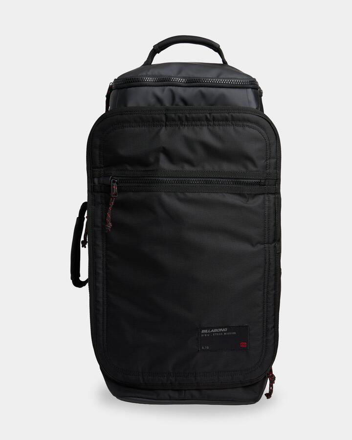 Image of Bags. Product name - Billabong Strike Mission 35L Backpack Black in Black colour by brand - Billabong