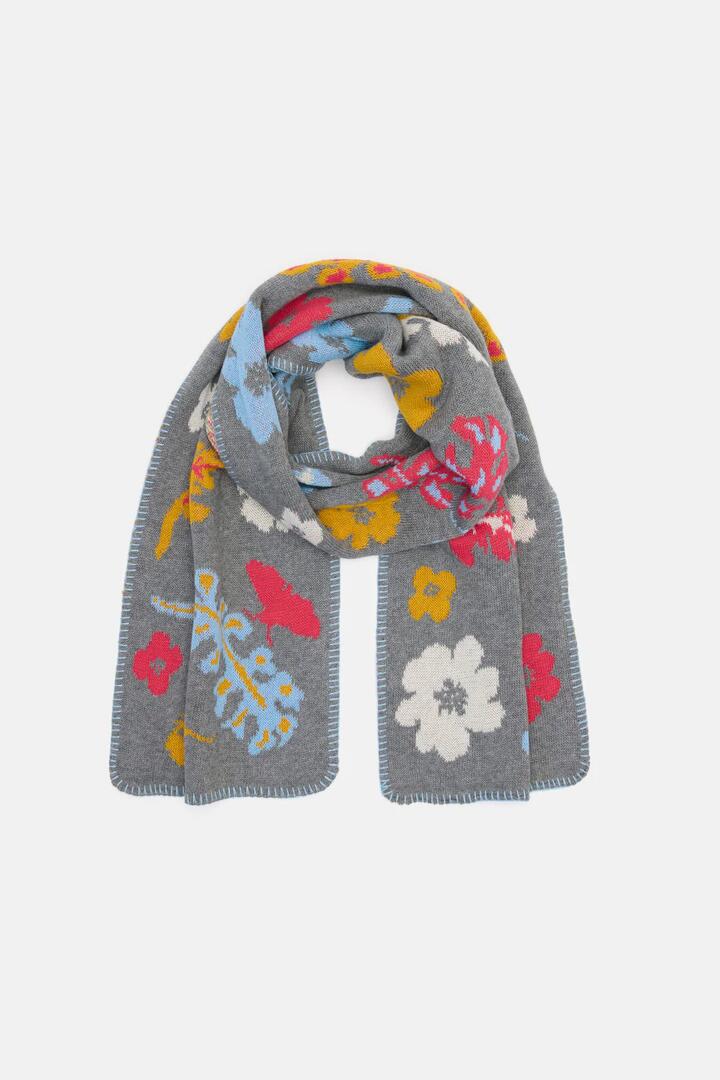 Image of Scarves & Shawls. Product name - Beetlemania Knit Scarf in Multi colour by brand - Gorman