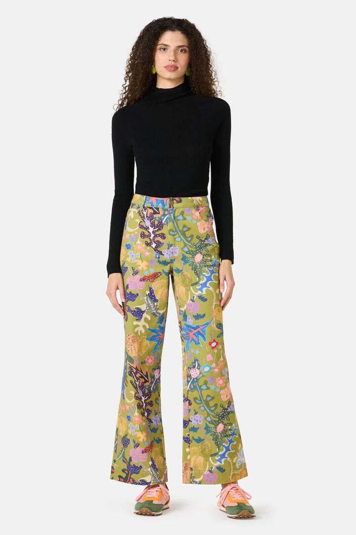 Image of Jeans. Product name - Beetlemania Denim Jean in Print colour by brand - Gorman