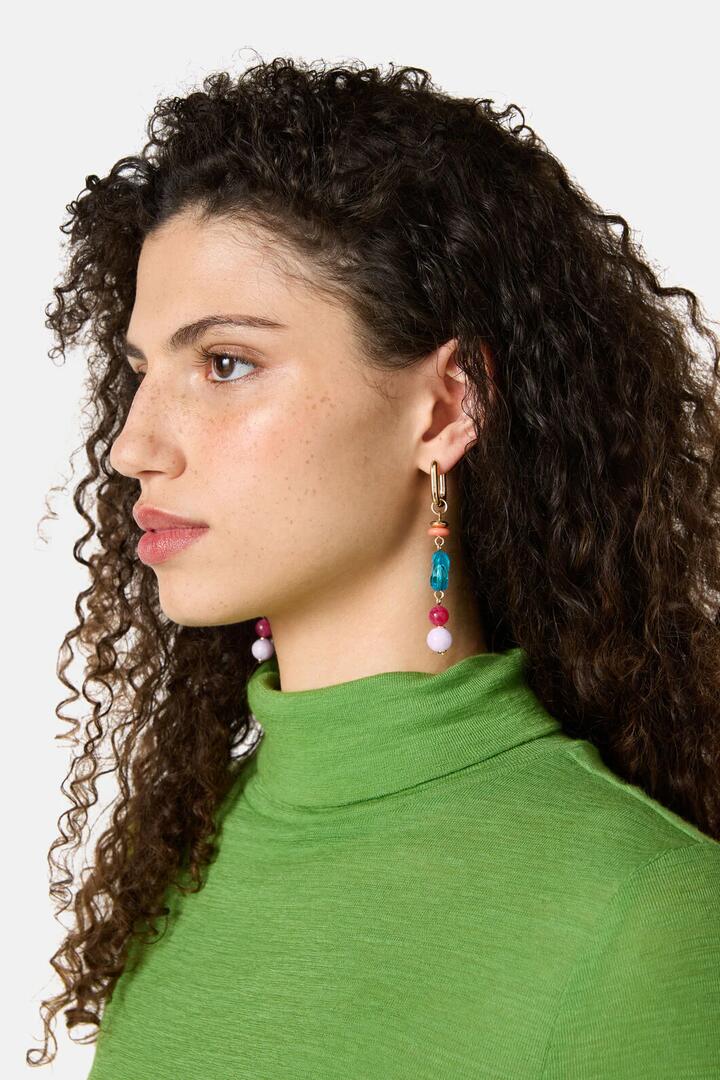 Image of Earrings. Product name - Light Up Earrings in Multi colour by brand - Gorman