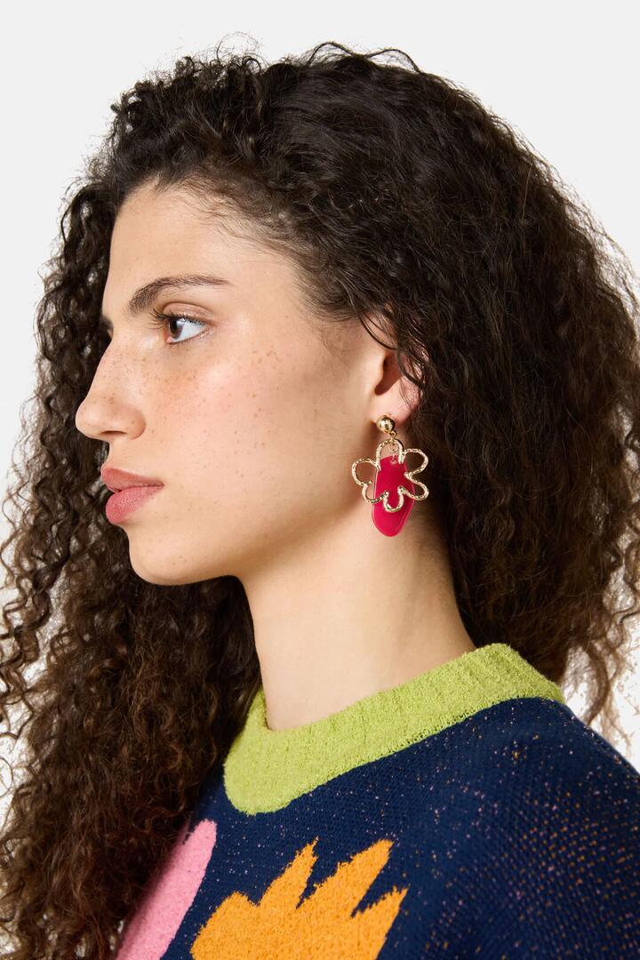 Image of Earrings. Product name - Daphne Earrings in Multi colour by brand - Gorman