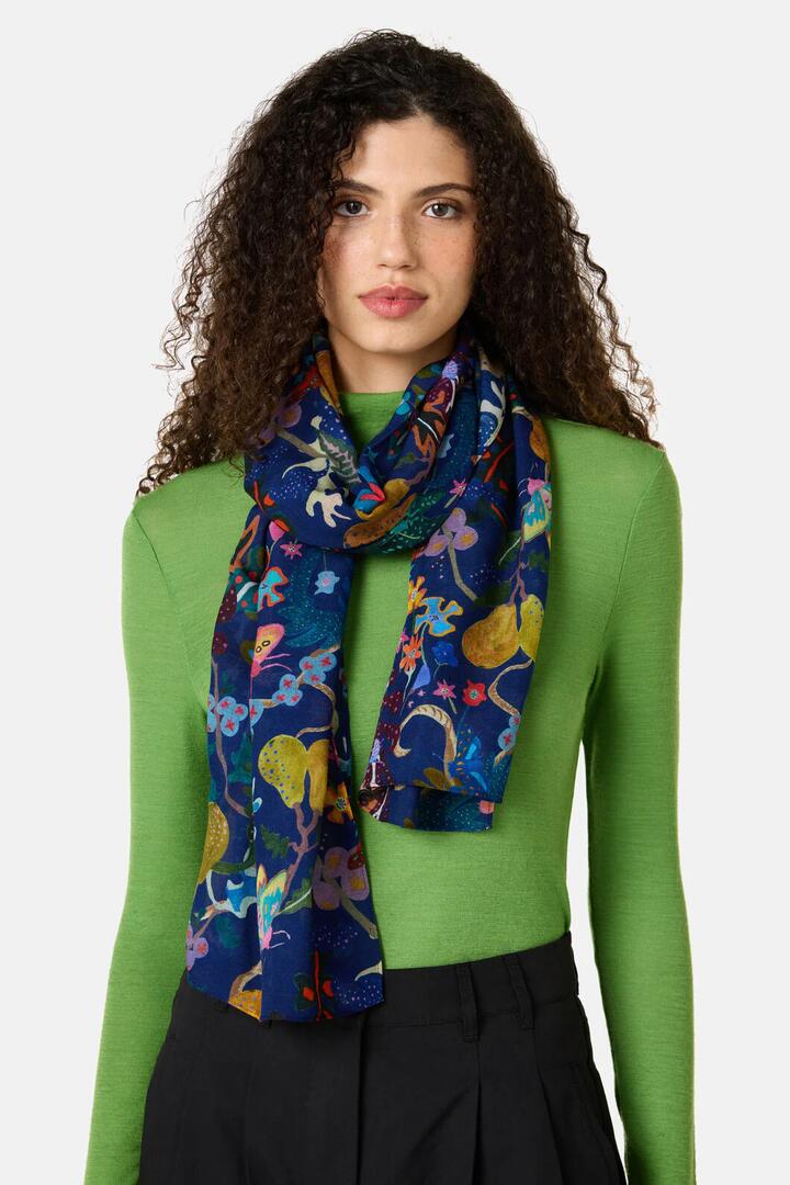 Image of Scarves & Shawls. Product name - Beetlemania Scarf in Print colour by brand - Gorman