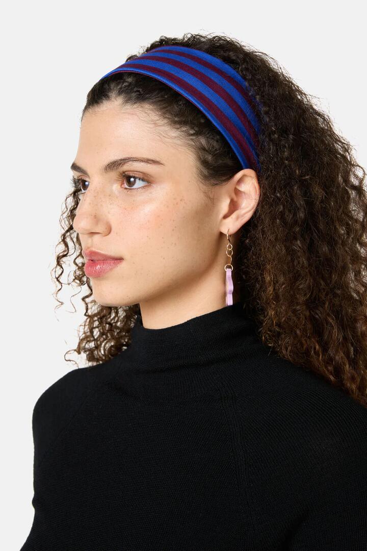 Image of Hair Accessories. Product name - Beetlemania Stretch Headbands in Print colour by brand - Gorman