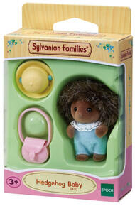Image of Dolls. Product name - Sylvanian Families- Hedgehog Baby in colour by brand - Sylvanian Families