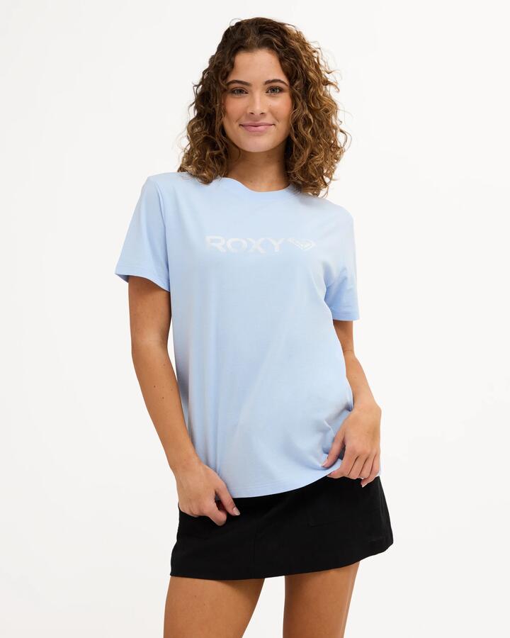 Image of T-Shirts. Product name - Roxy Womens Ocean Road T-Shirt Windsurfer in Windsurfer colour by brand - Roxy