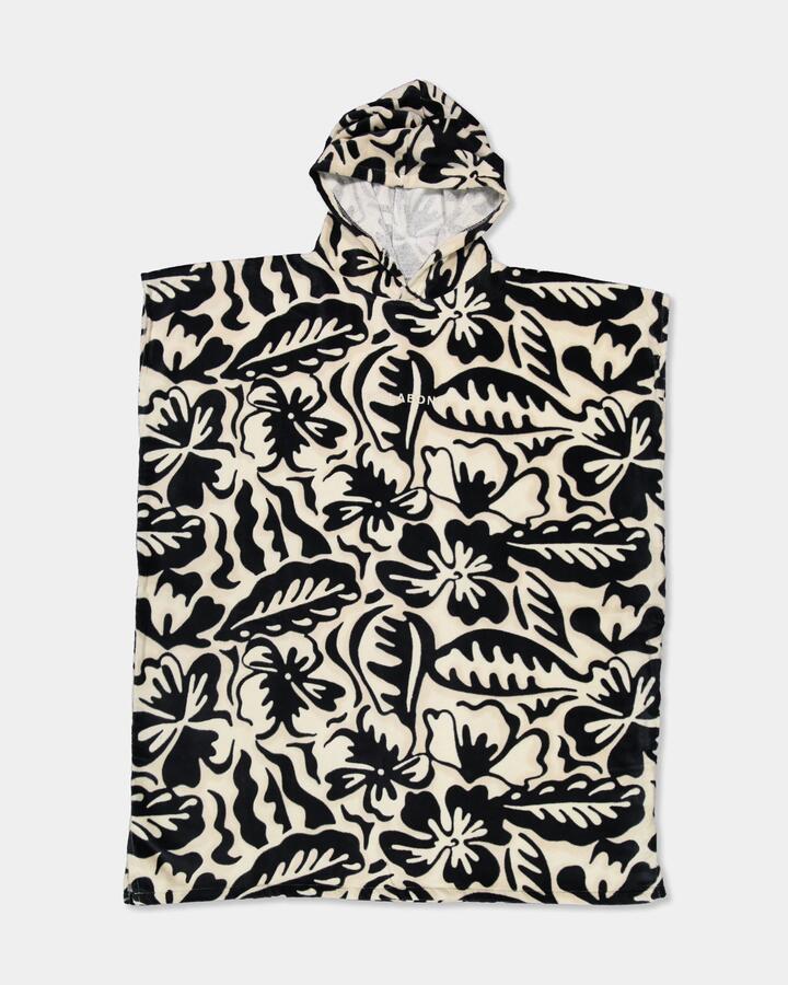 Image of Towels. Product name - Billabong Wave Tribe Hooded Towel Salt Crystal in Salt Crystal colour by brand - Billabong