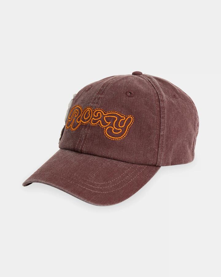 Image of Hats. Product name - Roxy Womens Bella Dad Cap Java in Java colour by brand - Roxy