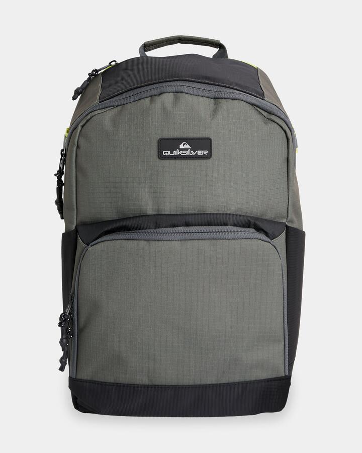 Image of Bags. Product name - Quiksilver Pintail Backpack Olive in Olive colour by brand - Quiksilver