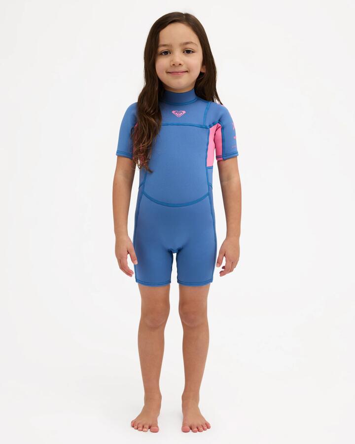 Image of Accessories. Product name - Roxy Girls 2-4 2/2 Prologue+ Springsuit Dutch Blue in Dutch Blue colour by brand - Roxy