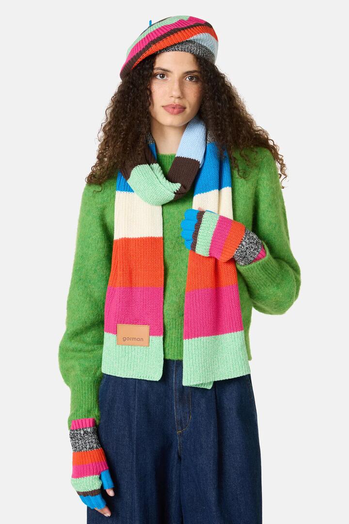 Image of Scarves & Shawls. Product name - Jumble Scarf in Multi colour by brand - Gorman