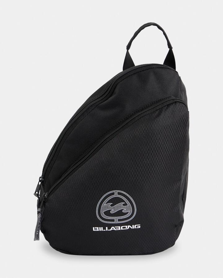 Image of Bags. Product name - Billabong Spec Lad Sling Bag Off Black in Off Black colour by brand - Billabong