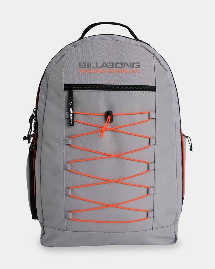 Image of Bags. Product name - Billabong Chrome Backpack Off White in Off White colour by brand - Billabong