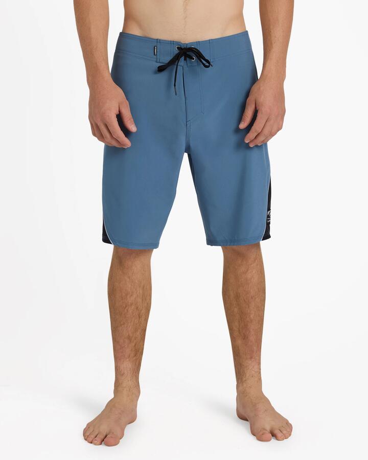 Image of Swimwear. Product name - Quiksilver Mens Surfsilk Core 20" Boardshorts China Blue in China Blue colour by brand - Quiksilver