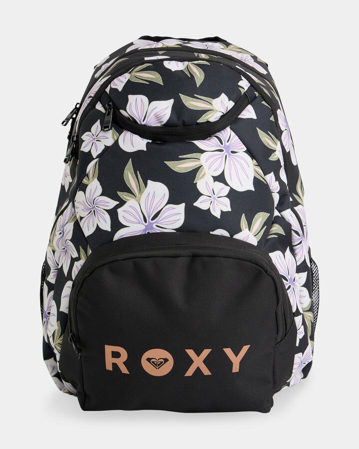 Image of Bags. Product name - Roxy Shadow Swell Floral Medium Backpack Of The Pacific in Of The Pacific colour by brand - Roxy