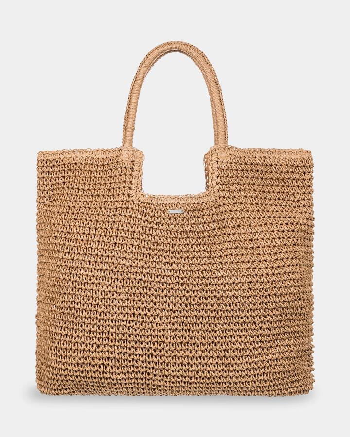 Image of Bags. Product name - Roxy Coconut Pie Tote Bag Natural in Natural colour by brand - Roxy