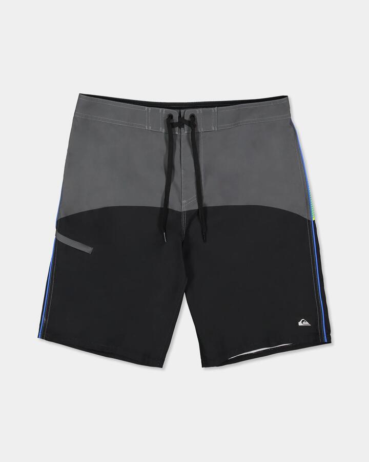 Image of Swimwear. Product name - Quiksilver Mens Everyday Billboard 20" Boardshorts Black Billboard in Black Billboard colour by brand - Quiksilver
