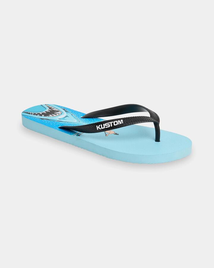 Image of Sandals. Product name - Kustom Mens Blend Base Thongs Supper in Supper colour by brand - Kustom