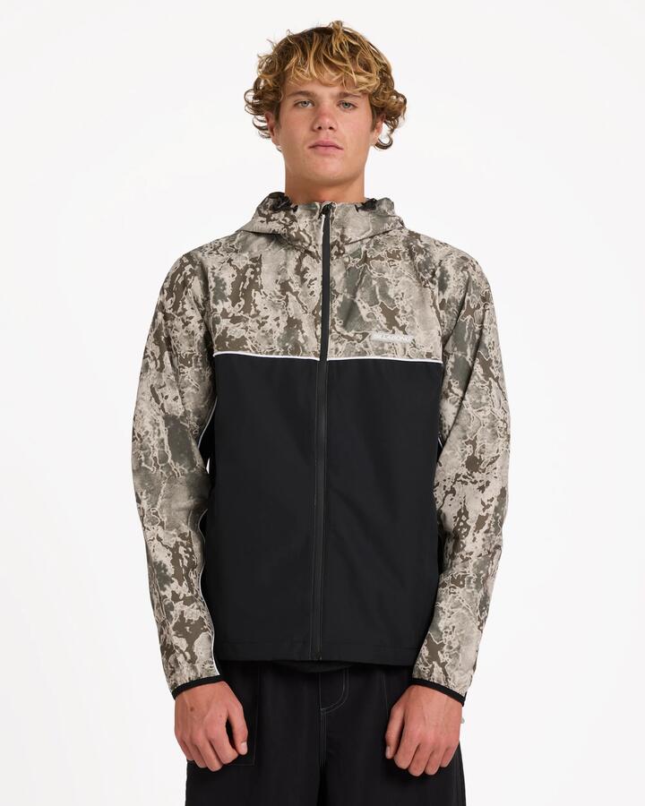 Image of Coats & Jackets. Product name - Billabong Mens Adiv Slant Spray Jacket Black in Black colour by brand - Billabong