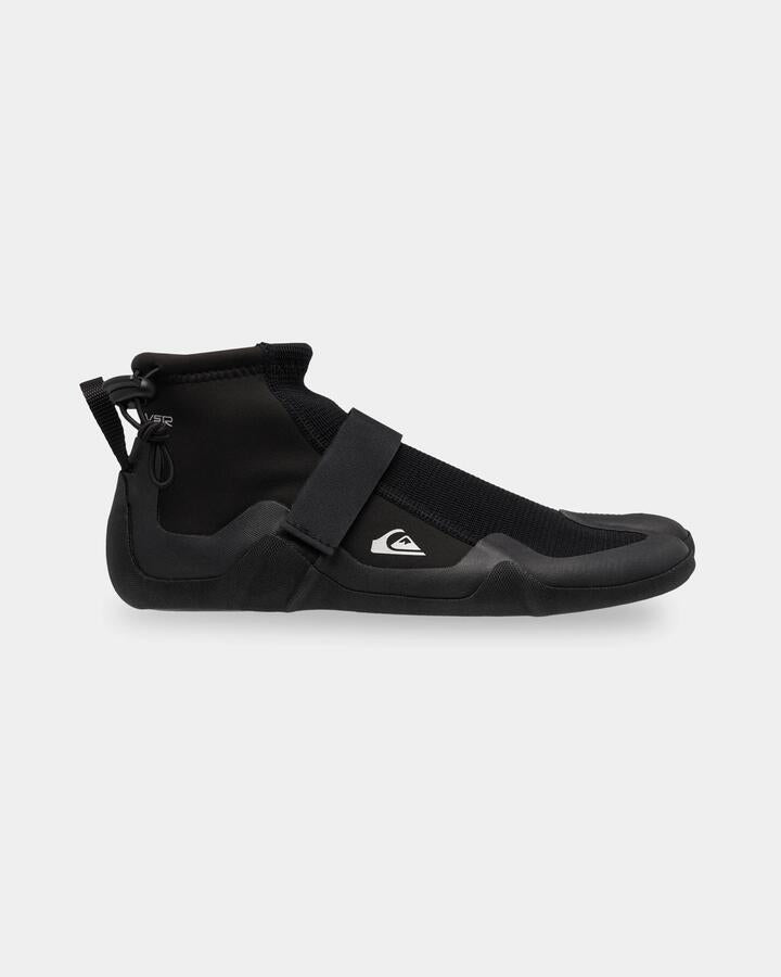 Image of Accessories. Product name - Quiksilver Mens Everyday S 1.5Mm Reef Split Toe Black in Black colour by brand - Quiksilver