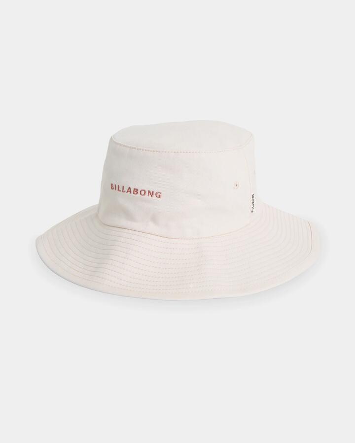 Image of Hats. Product name - Billabong Womens Pacific Bucket Hat Stone in Stone colour by brand - Billabong