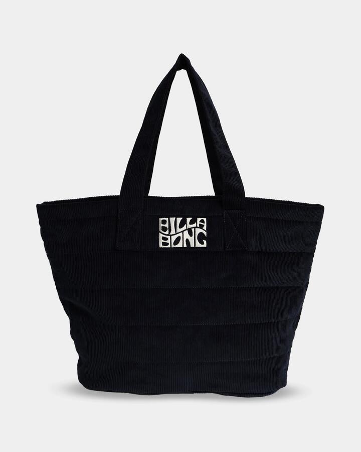 Image of Bags. Product name - Billabong Womens Perfect Day Tote Bag Off Black in Off Black colour by brand - Billabong