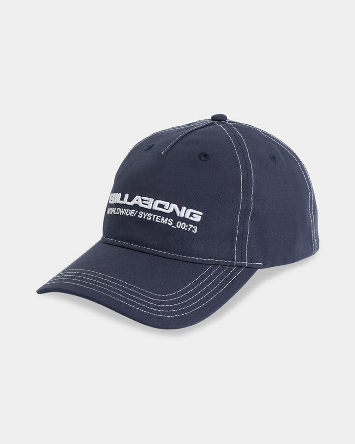 Image of Blankets. Product name - Billabong Mens Spec Throw On Snapback Cap Dusty Indigo in Dusty Indigo colour by brand - Billabong