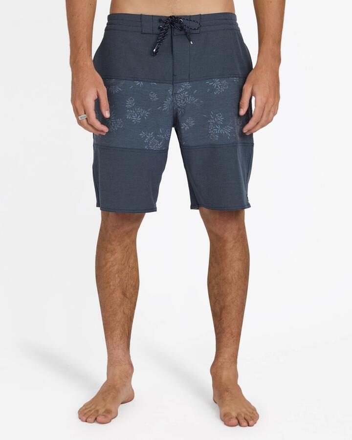 Image of Swimwear. Product name - Billabong Mens Tribong 18.5" Boardshorts True Navy in True Navy colour by brand - Billabong